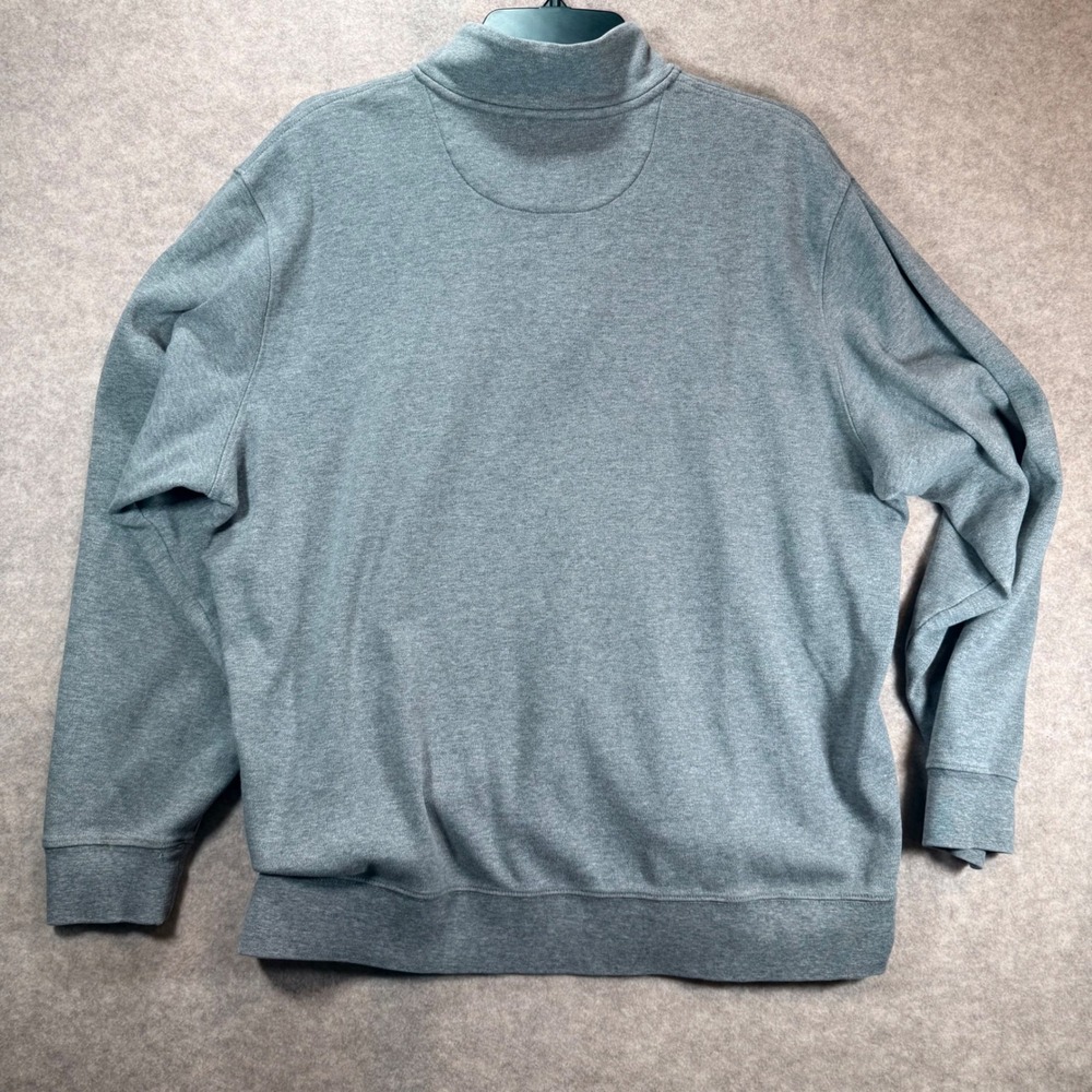 Vineyard Vines Quarter Zip Pullover XL Navy Grey Pima Cotton Bundle 1K2135 - Picture 9 of 16